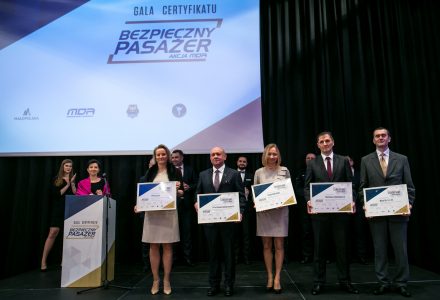 II Edycja Certyfikatu Bezpieczny Pasażer